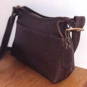 Coach 9136 Legacy Vintage Brown Leather Cross Body